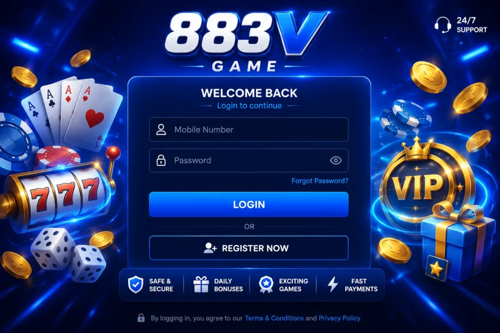 883V Game Login